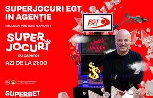 Sloturile live se văd astăzi din Superbet Premium Store. Vino alături de Capatos să trăiești magia Jackpoturilor EGT