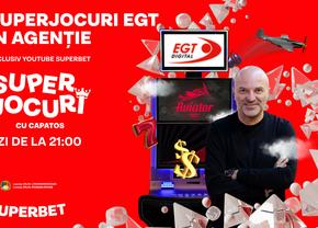 Sloturile live se văd astăzi din Superbet Premium Store. Vino alături de Capatos să trăiești magia Jackpoturilor EGT