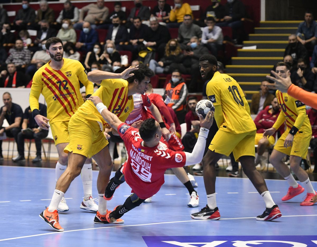 FOTO Dinamo - Barcelona, handbal, 17.02.2022