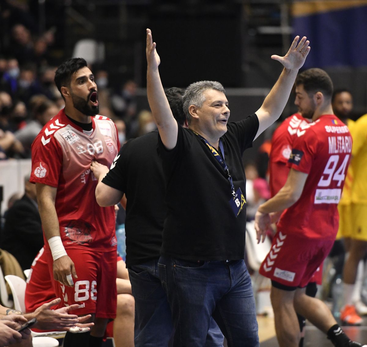 FOTO Dinamo - Barcelona, handbal, 17.02.2022