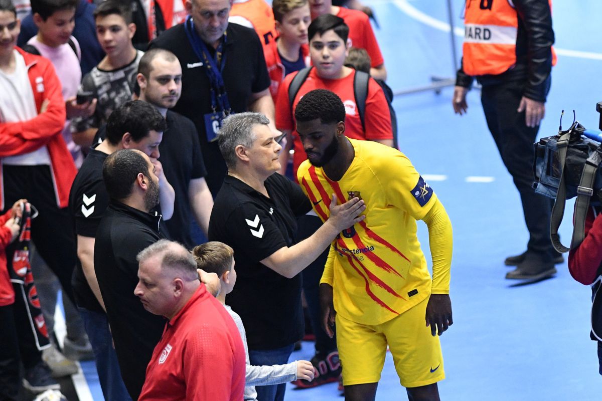 FOTO Dinamo - Barcelona, handbal, 17.02.2022