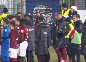 A ratat penalty-ul de 3 puncte și a fost dus de Mutu în fața galeriei » Ce s-a întâmplat după Mioveni - Rapid 0-0