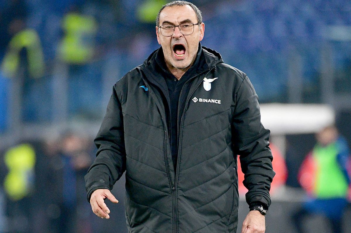 Sarri, dezlănțuit la conferință după 1-0 cu CFR Cluj: „Este inapt! De neconceput”
