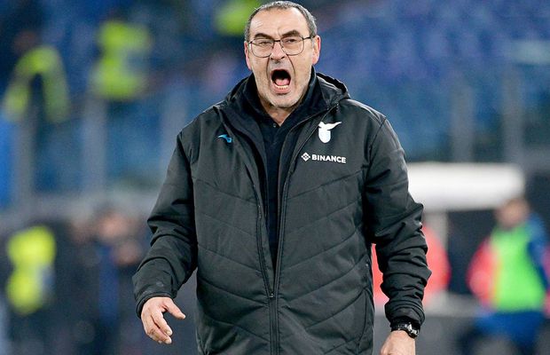 Sarri, dezlănțuit la conferință după 1-0 cu CFR Cluj: „Este inapt! De neconceput”
