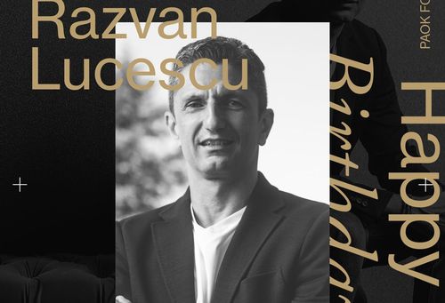 Razvan Lucescu a împlinit astăzi 54 de ani, dar nu a avut timp de celebrări. Pe toate canalele social media, PAOK Salonic i-a urat 