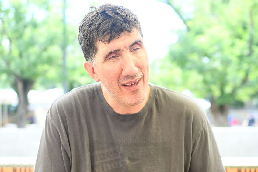 Gheorghe Mureșan într-o imagine recentă, într-o vizită la Cluj-Napoca. FOTO: Raed Krishan