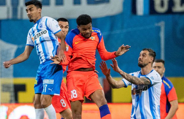 Comparație între FCSB și Craiova în funcție de 10 parametri InStat: diferențe semnificative la două capitole