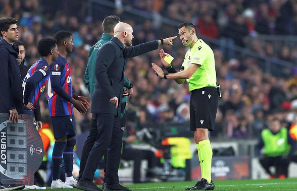 Atac la arbitraj după Barcelona - Manchester United 2-2. Ambii antrenori s-au plâns de greșeli ale centralului Mariani și ale VAR-ului Pairetto