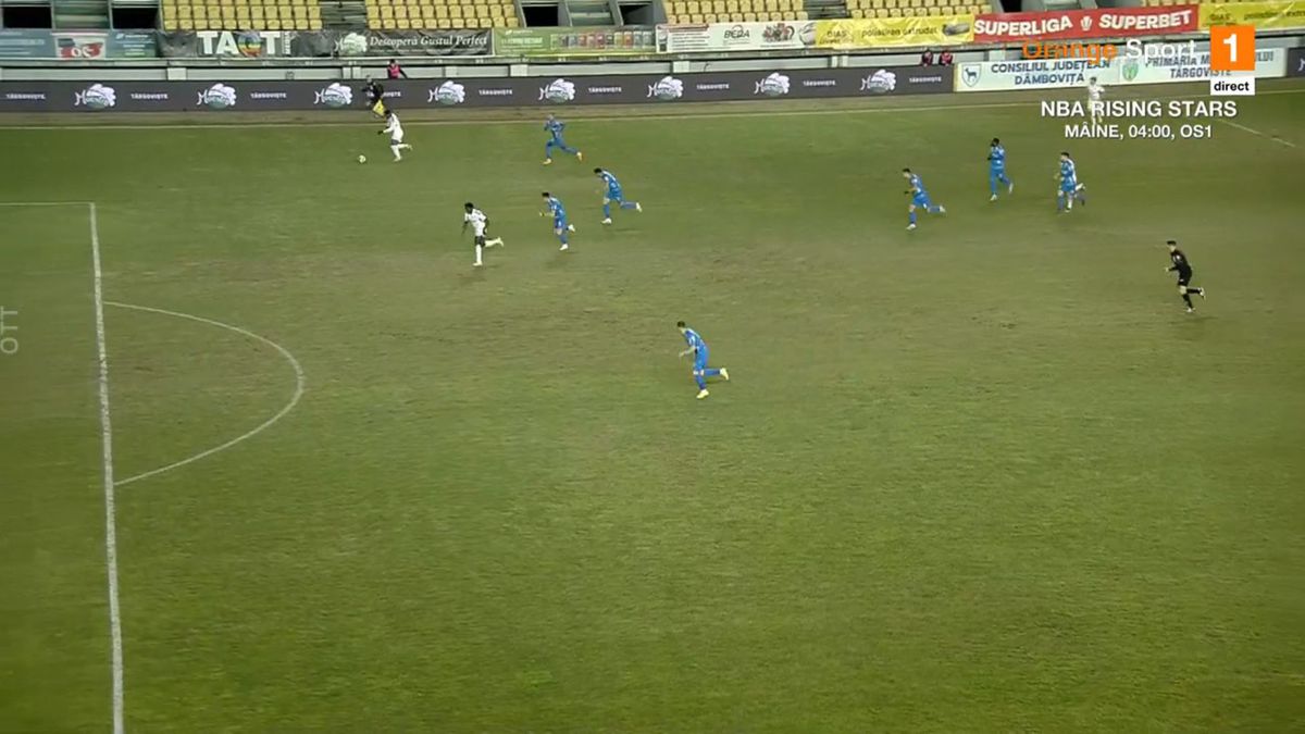 Thiam și Gomes, goluri superbe împotriva Chindiei » Doi colegi de la U Cluj s-au întrecut în lufturi