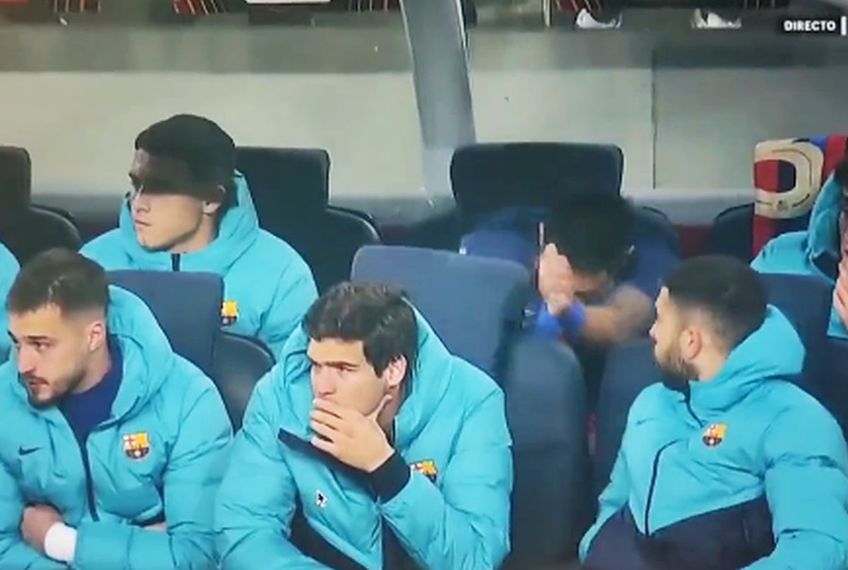 Brazilianul Raphinha a luat la pumni un scaun de pe banca de rezerve în Barcelona - Real Madrid