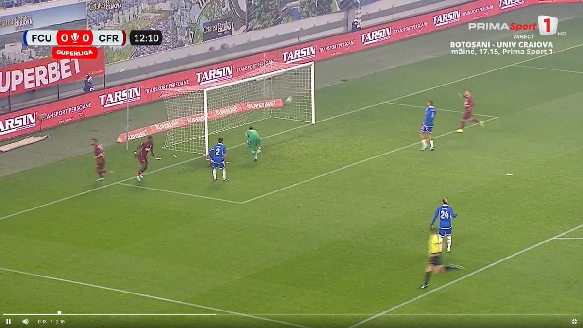 Primul gol marcat de El Kaddouri la CFR Cluj