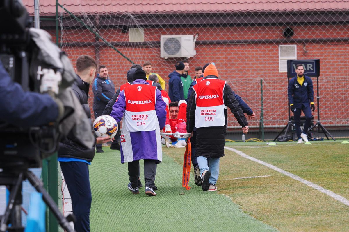 FOTO FC Voluntari - UTA Arad meci #2 17.02.2024, foto: Ionuț Iordache / GSP