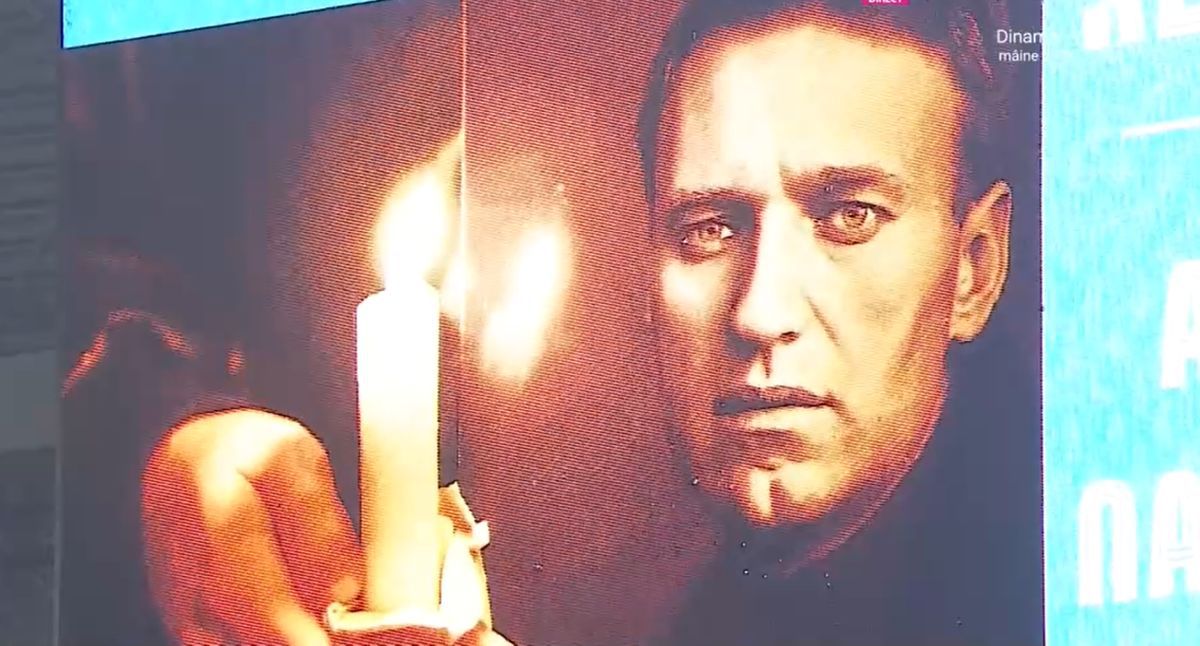 Minut de reculegere la FCU Craiova - CFR Cluj pentru Alexei Navalny