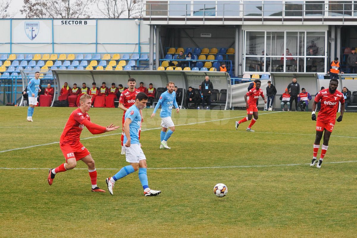 FOTO FC Voluntari - UTA Arad meci #1 17.02.2024, foto: Ionuț Iordache / GSP