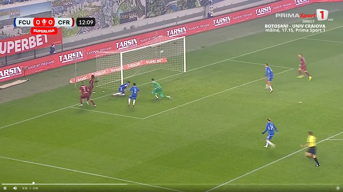 Primul gol marcat de El Kaddouri la CFR Cluj