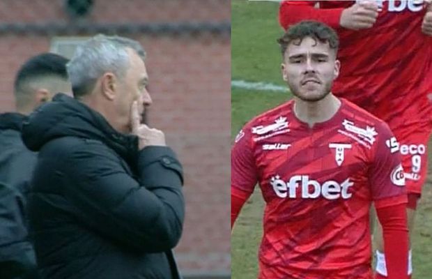Rednic i-a bătut obrazul lui Fabry, dar l-a iertat după meci: „Contează că a marcat, nu că m-a înjurat!”