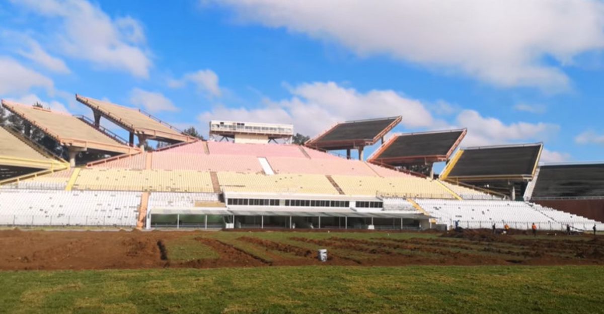 Stadionul Mmabatho, o arenă originală și neîngrijită din Africa de Sud