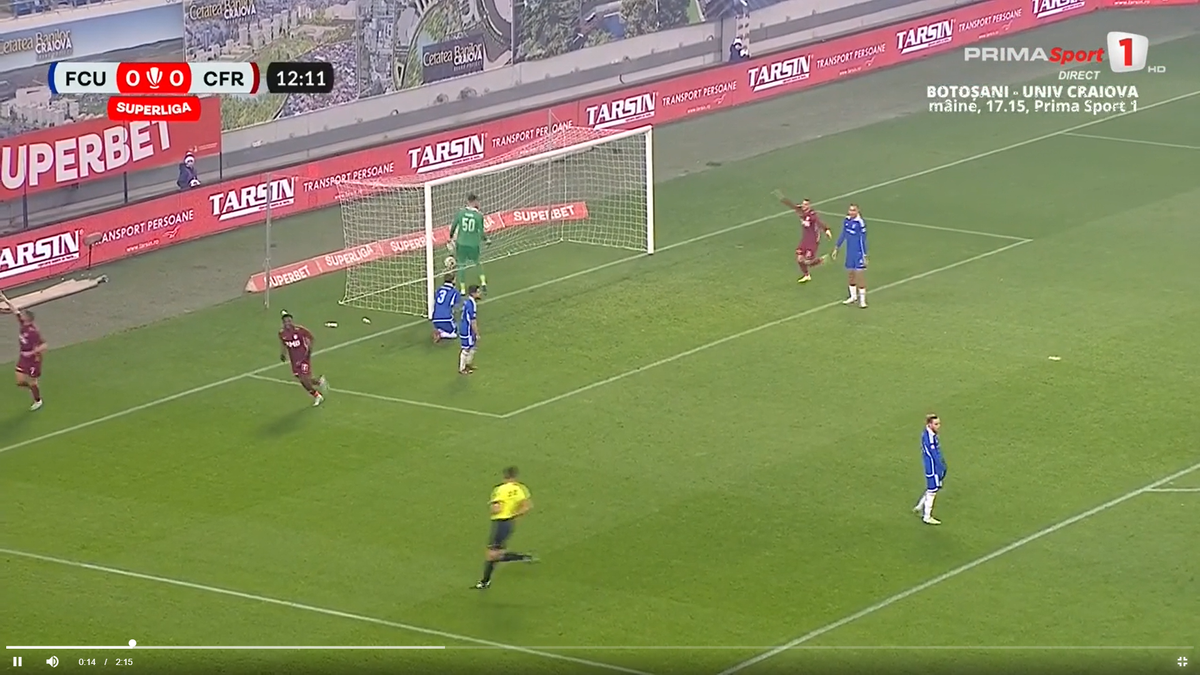 Primul gol marcat de El Kaddouri la CFR Cluj