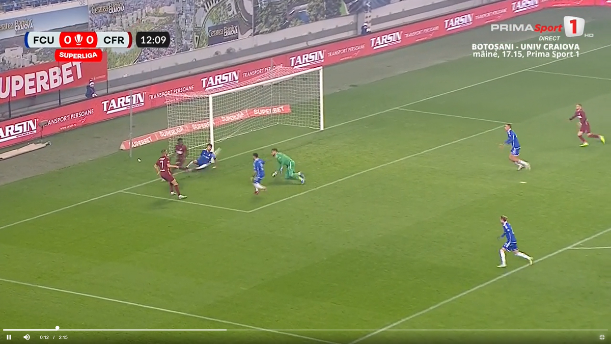 Primul gol marcat de El Kaddouri la CFR Cluj