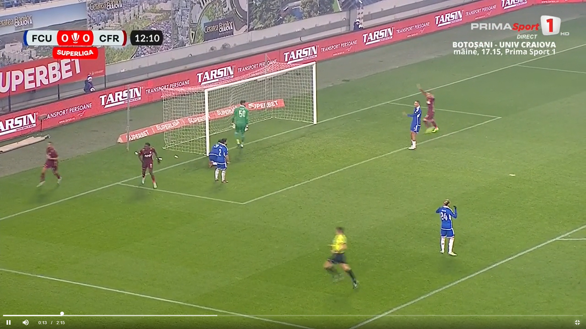 Primul gol marcat de El Kaddouri la CFR Cluj