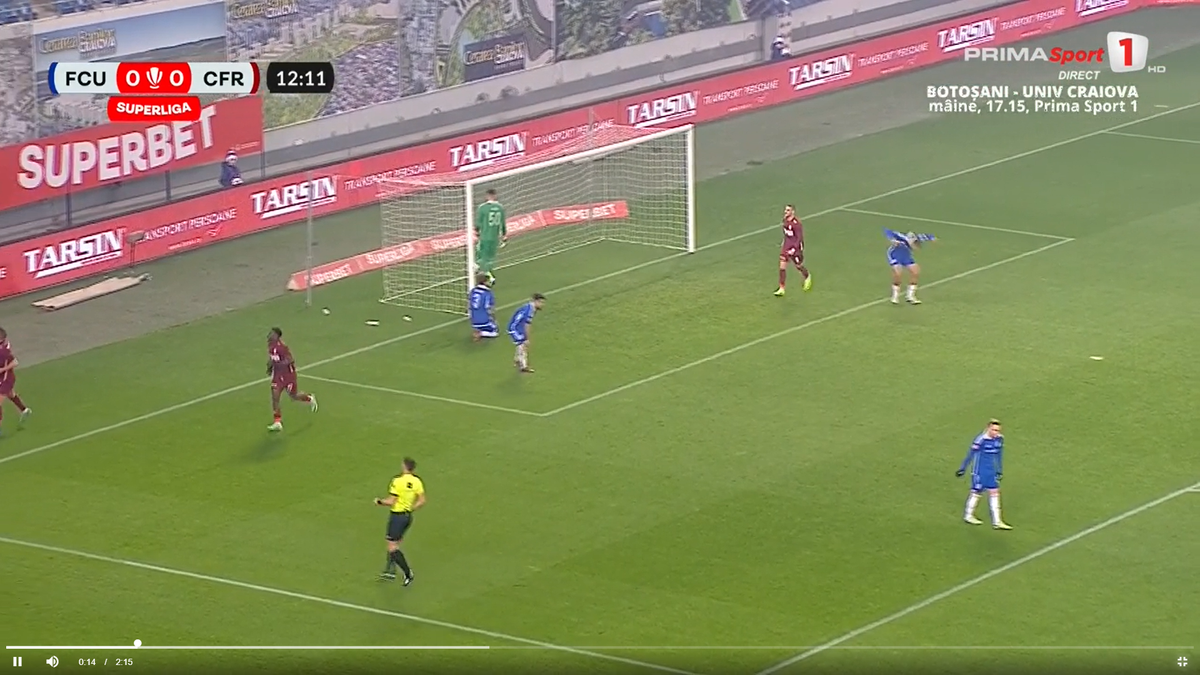 Primul gol marcat de El Kaddouri la CFR Cluj