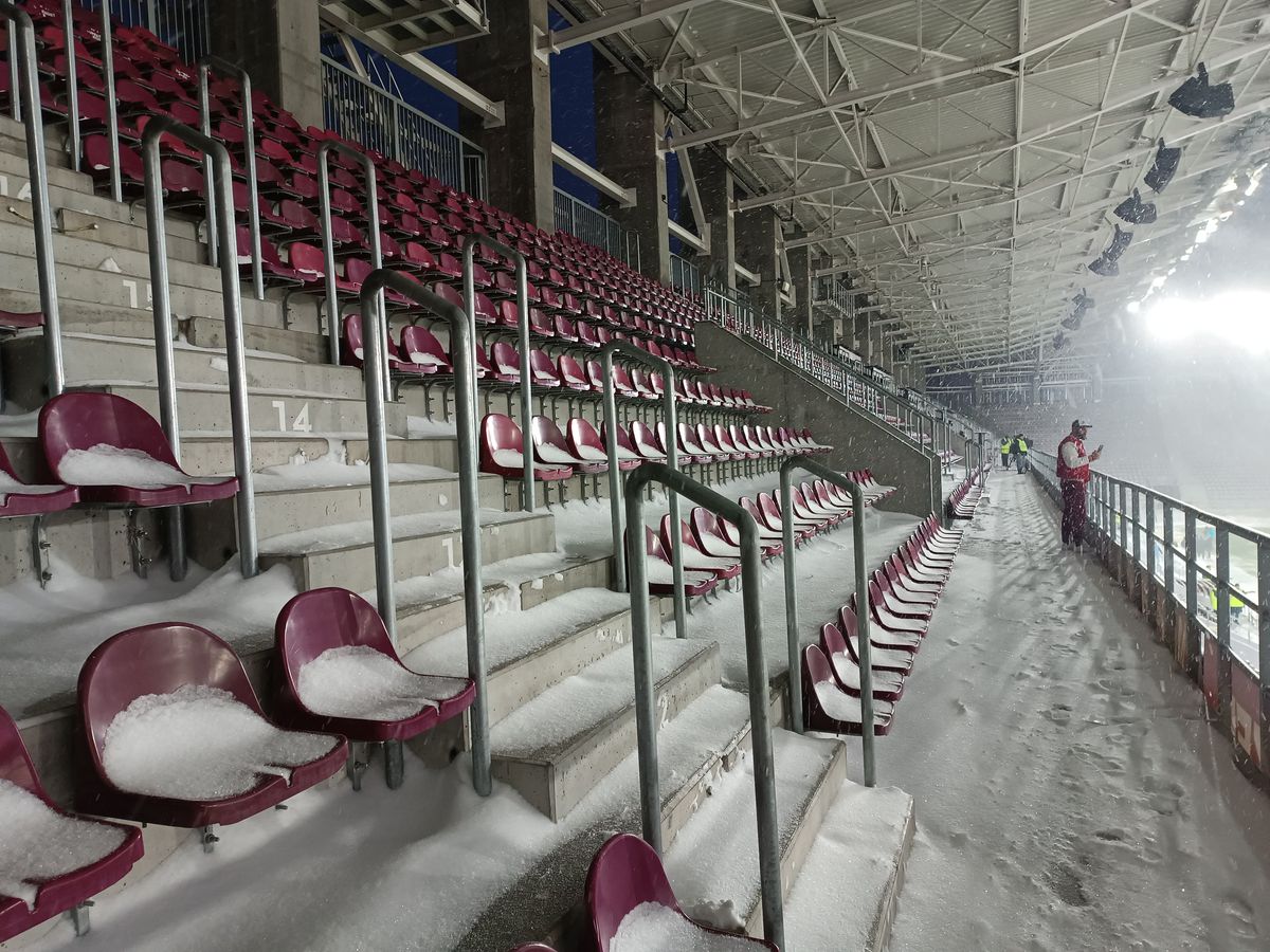 Cum arată gazonul de pe Giulești înainte de Rapid - Botoșani