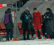 Alexandru Pantea s-a accidentat în Buzău - FCSB și a părăsit terenul în lacrimi, foto: captură Prima Sport