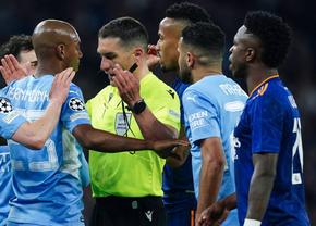 Istvan Kovacs arbitrează din nou Real Madrid – Manchester City! Ultima oară a ieșit o nebunie