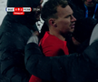 Alexandru Pantea s-a accidentat în Buzău - FCSB și a părăsit terenul în lacrimi, foto: captură Prima Sport