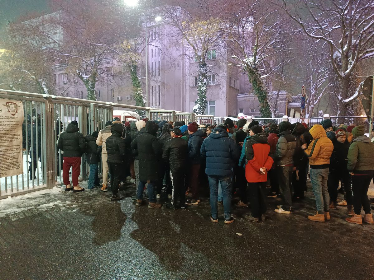 Imagini înainte de Rapid - Botoșani, runda #27 din Superliga