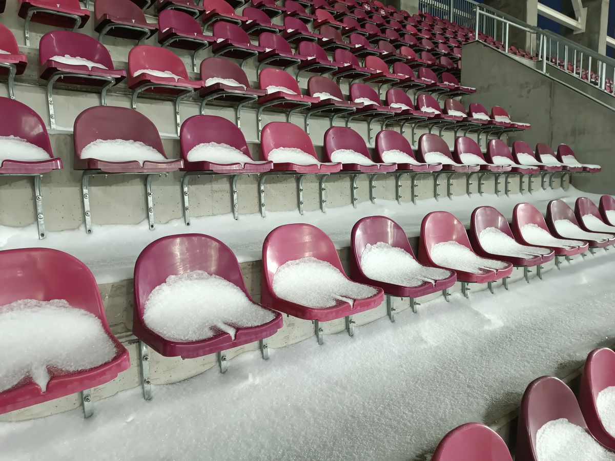 Cum arată gazonul de pe Giulești înainte de Rapid - Botoșani