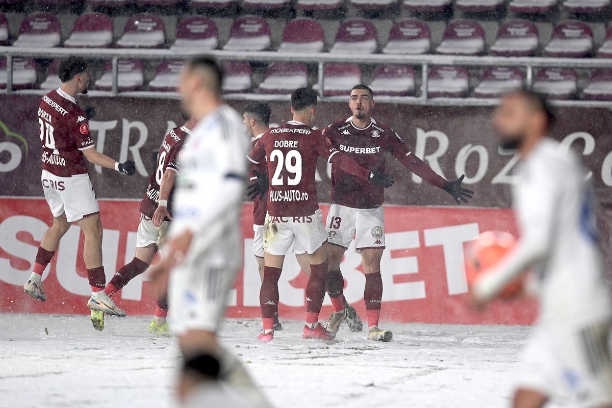 Rapid, victorie cu emoții în ultimul meci al etapei! Șumudică a plecat nervos la vestiare » Clasamentul ACUM în Superliga