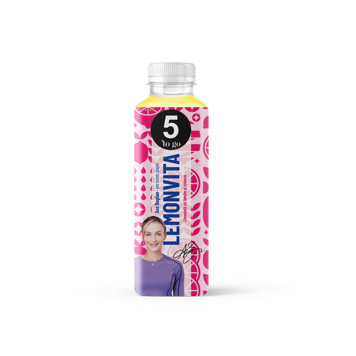 Jucătoarea profesionistă de tenis Ana Bogdan devine  brand ambassador LEMONVITA by 5 to go