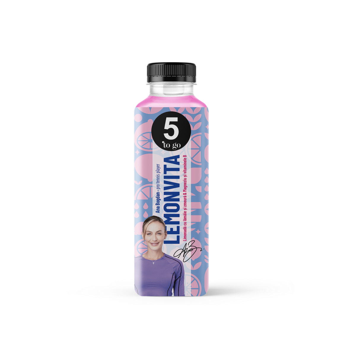 Jucătoarea profesionistă de tenis Ana Bogdan devine  brand ambassador LEMONVITA by 5 to go