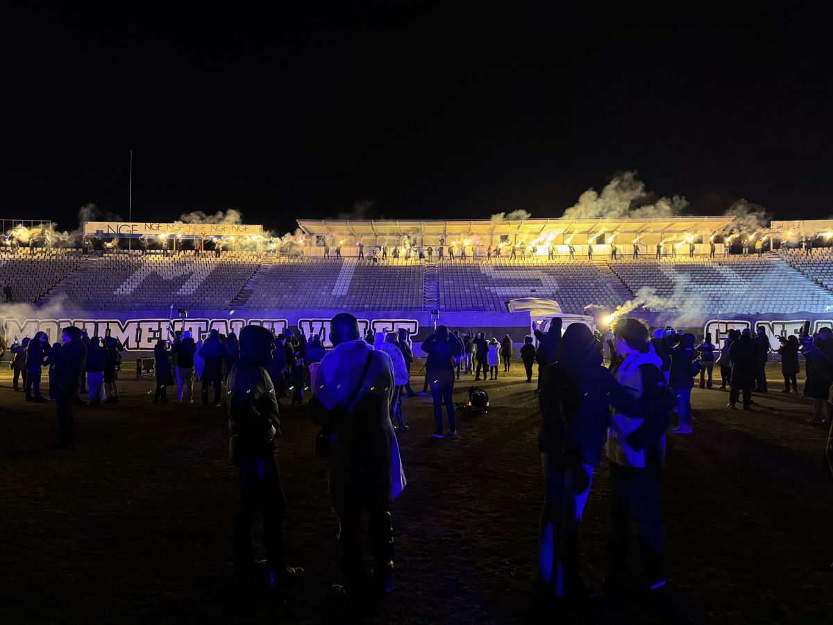 Emoții de toate felurile la Timișoara » Ultimul eveniment pe „Dan Păltinișanu”, suporterii și-au luat rămas bun de la „Monumentalul” violet