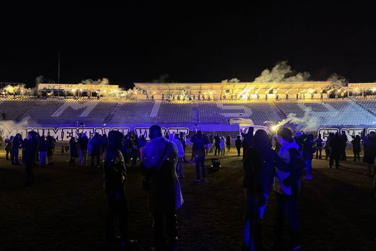 Suporterii lui Poli Timișoara și-au luat rămas bun de la „Dan Păltinișanu” / Sursă foto: Facebook