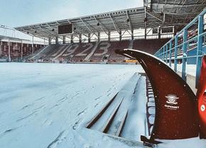 Cum arăta Giuleștiul cu 8 ore înainte de Rapid - FC Botoșani » Mesajul clubului: „Cod alb”