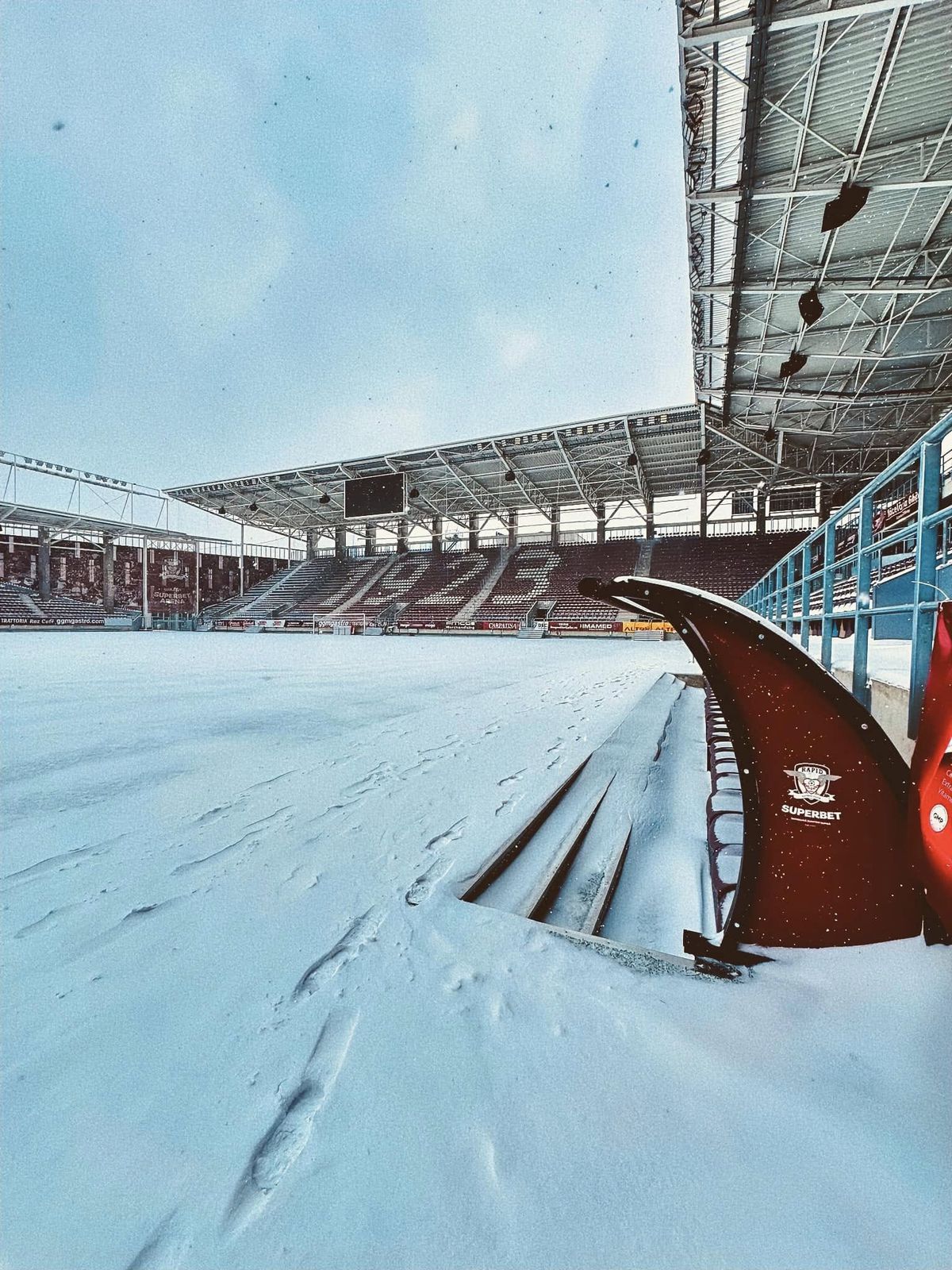 Cum arată Giuleștiul cu 8 ore înainte de Rapid – FC Botoșani