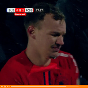 Alexandru Pantea s-a accidentat în Buzău - FCSB și a părăsit terenul în lacrimi, foto: captură Prima Sport