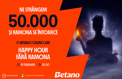 Ne strângem 50.000 și Ramona Olaru se întoarce