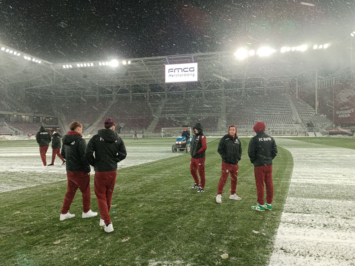 Imagini înainte de Rapid - Botoșani, runda #27 din Superliga