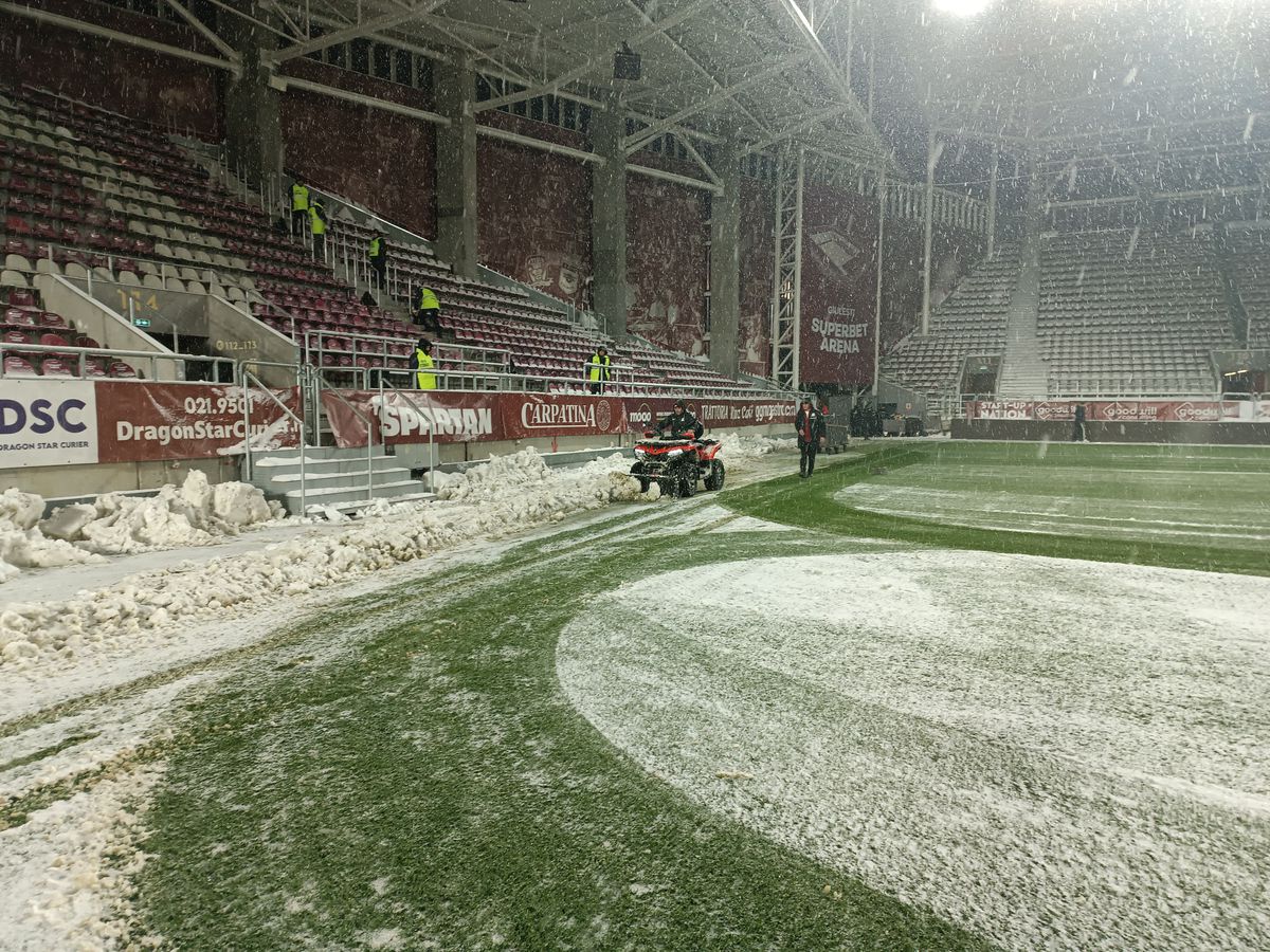 Cum arată gazonul de pe Giulești înainte de Rapid - Botoșani