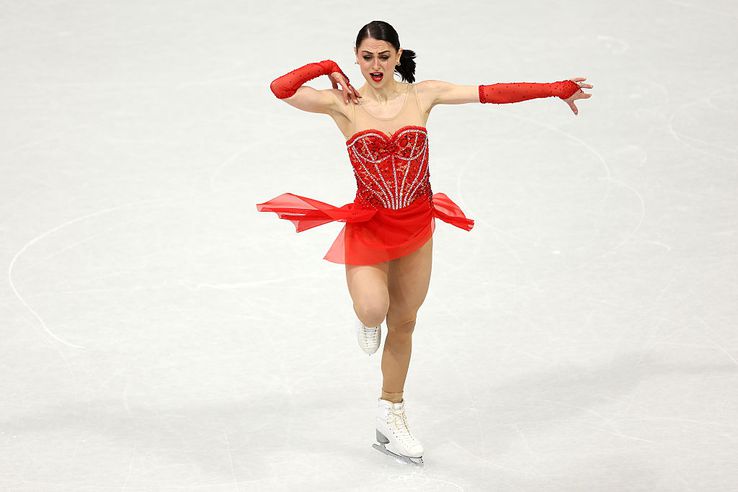 Poza pentru articolul Patinatoarea Julia Sauter, program scurt remarcabil la Jocurile Olimpice! S-a calificat în manșa de joi