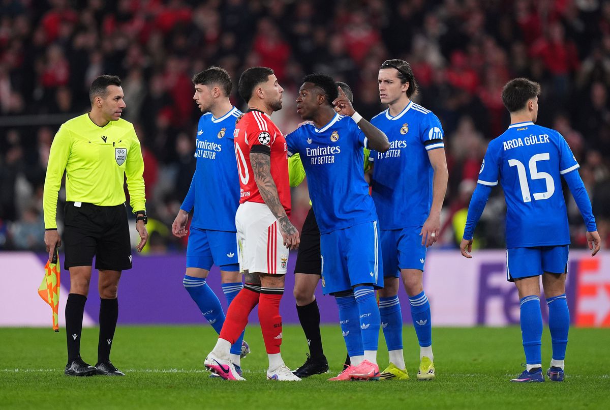 Benfica - Real Madrid a fost marcat de un scandal-MONSTRU, cu Vinicius în prim-plan! Singura reușită a declanșat haosul