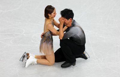 Riku Miura și Ryuichi Kihara, campioni olimpici în proba de perechi » Lacrimi de bucurie pentru japonezi, după ratarea de la programul scurt