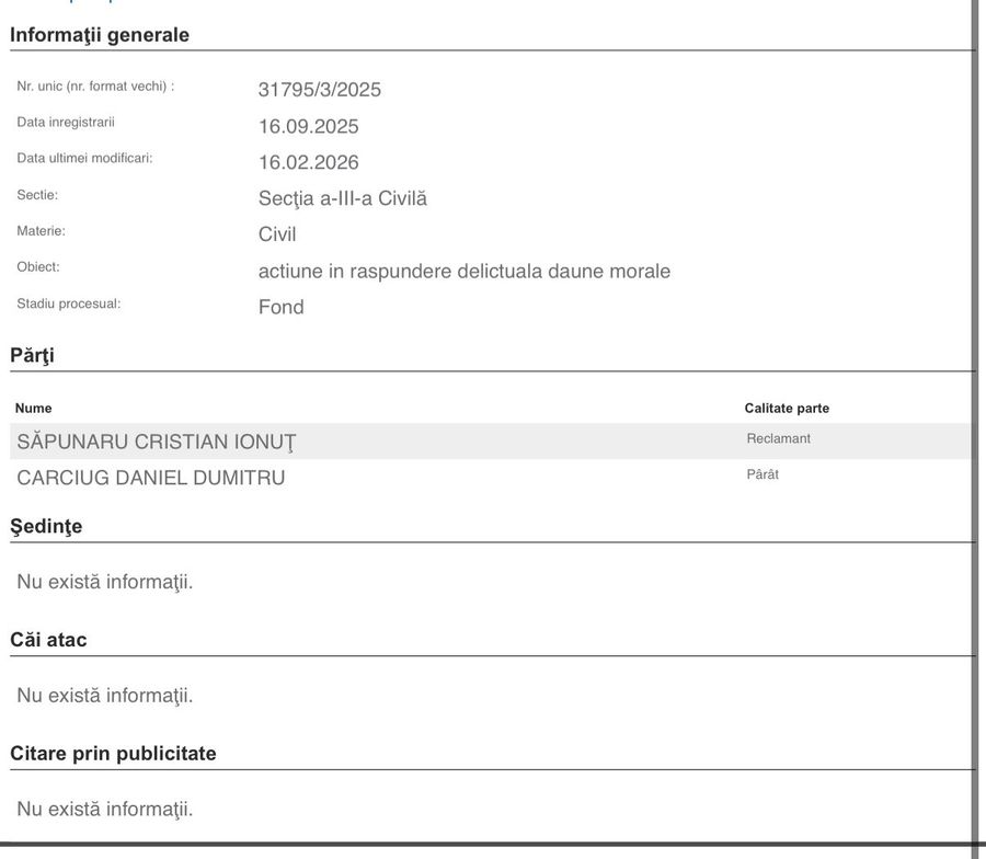 S-a aflat! Cristi Săpunaru l-a dat în judecată pe dușmanul fanilor Rapidului » Proces incredibil și împotriva FRF