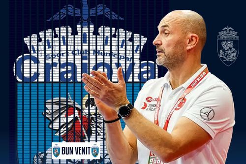 Costică Buceschi este noul antrenor al SCM Craiova / foto: Facebook SCM Craiova