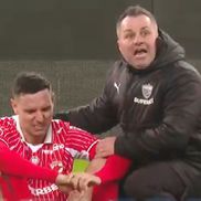 Georgi Milanov a avut probleme după Dinamo - Slobozia/ FOTO: captură Digi Sport