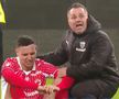 Georgi Milanov a avut probleme după Dinamo - Slobozia/ FOTO: captură Digi Sport