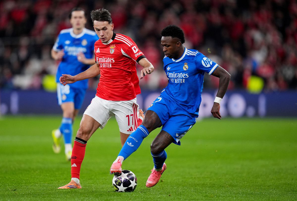 Benfica - Real Madrid, manșa tur a play-off-ului pentru „optimile” UCL